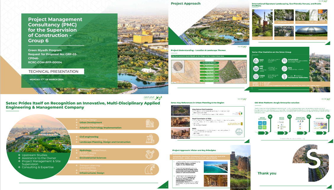 Corporate presentation design
